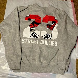 Flying Horse jumper with Street Rules written on it!!